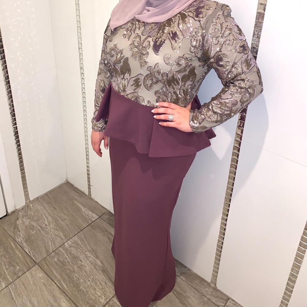 Peplum dress